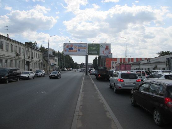 Фото рекламної площини за адресою ул. Балковская, 181 (на разд. полосе) - ул. Дальницкая (от ФОЗЗИ) (Призма)