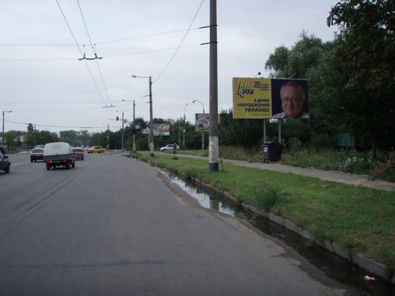 Фото рекламной плоскости по адресу ул. Ватутина 122 (маркет "Метро")