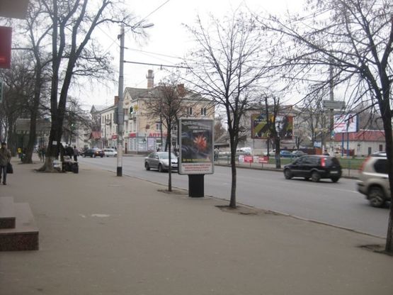 Фото рекламної площини за адресою ул. Киевская (остановка Шелушкова)