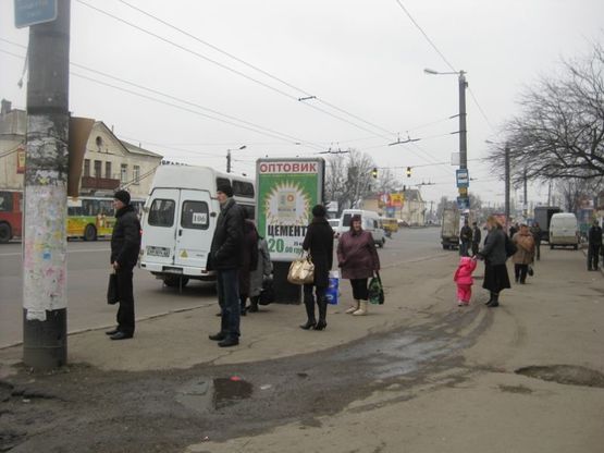 Фото рекламной плоскости по адресу ул. Киевская (ломбард Партнер) ст.А