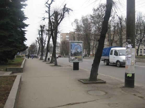 Фото рекламної площини за адресою ул. Бердичевская (Центральный ЗАГС)