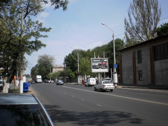 Фото рекламної площини за адресою Мечникова (парк Ильича) А