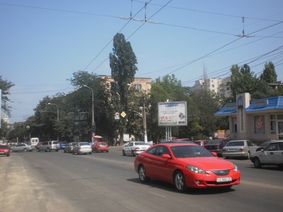 Фото рекламной плоскости по адресу Черняховского - Говорова