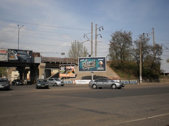 Фото рекламної площини за адресою Пересыпский мост