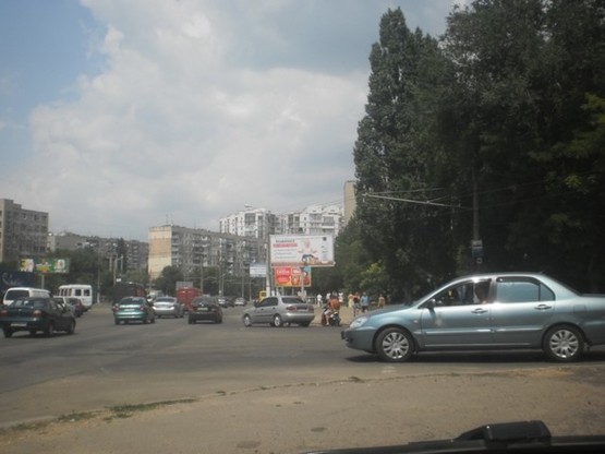 Фото рекламної площини за адресою Балковская - Олейника