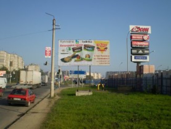 Фото рекламной плоскости по адресу Івасюка (Епіцентр)