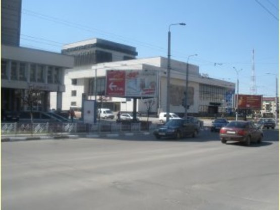 Фото рекламної площини за адресою Незалежності-Бандери                                            освітлення