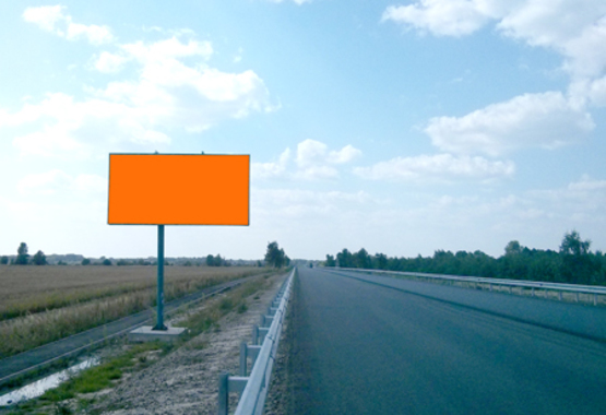 Фото рекламной плоскости по адресу Трасса Киев-Ковель (слева) км 41+900, направление из Киева