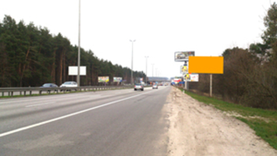 Фото рекламной плоскости по адресу км 22+575 (слева), направление на Киев, Трасса Киев-Чоп (Житомирская, М-06),   Стоянка-Дмитровка