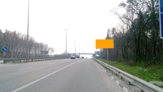 Фото рекламной плоскости по адресу км 23+950 (справа), направление из Киева, Трасса Киев-Чоп (Житомирская, М-06),   Стоянка-Дмитровка
