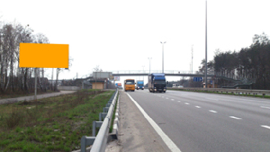 Фото рекламной плоскости по адресу км 24+025 (слева), направление из Киева, Трасса Киев-Чоп (Житомирская, М-06),   Стоянка-Дмитровка