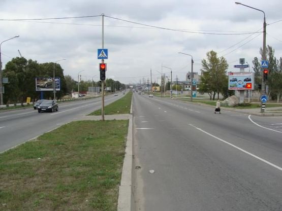 Фото рекламної площини за адресою Набережна-вул.Привокзальна (3-хгр) до центру