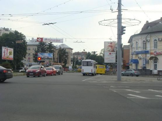 Фото рекламной плоскости по адресу 1100-річчя Полтави, вул. - Європейська вул. (Фрунзе)