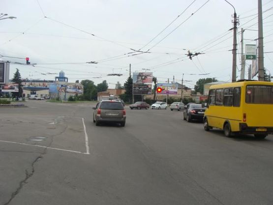 Фото рекламной плоскости по адресу М.Бірюзова вул - Зіньківська вул.