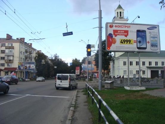 Фото рекламной плоскости по адресу Європейська вул. (Фрунзе) - Шевченка вул.