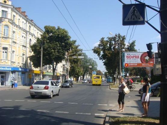 Фото рекламной плоскости по адресу ул.Фрунзе-ул.Пушкина (Атлантика)