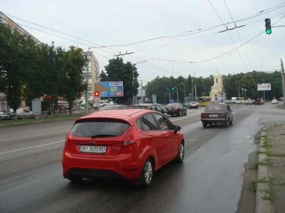 Фото рекламной плоскости по адресу ул.Фрунзе, 66 (Киевстар)