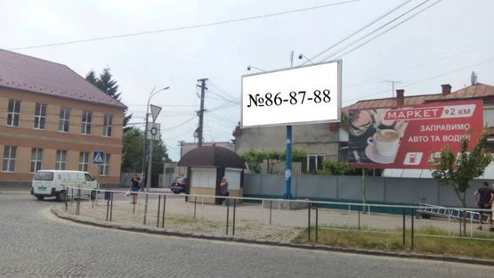 Фото рекламної площини за адресою вул. Ужгородська, призма (банер)