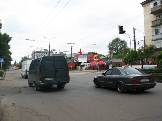 Фото рекламной плоскости по адресу Небесної сотні, 25, лів