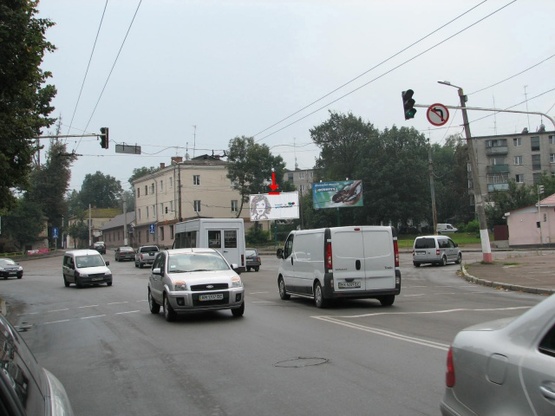 Фото рекламної площини за адресою Короленко м-н