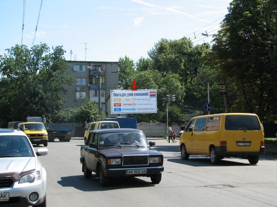 Фото рекламної площини за адресою Михайла Грушевського, 78