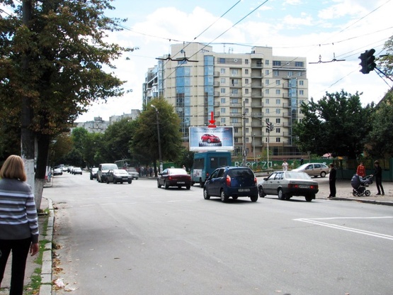 Фото рекламной плоскости по адресу Перемоги, 55