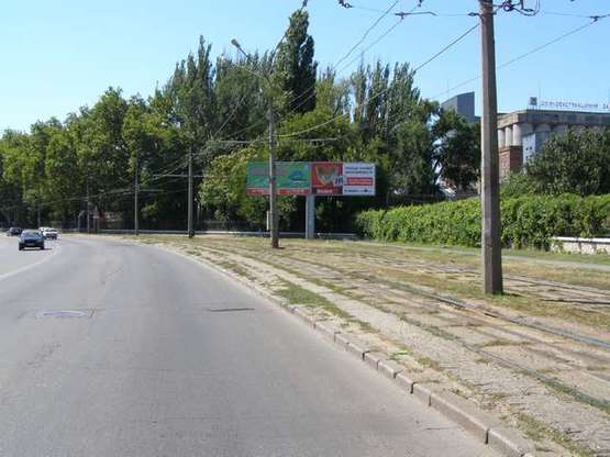 Фото рекламної площини за адресою Водопровідна вул. - Басейна вул. (права)