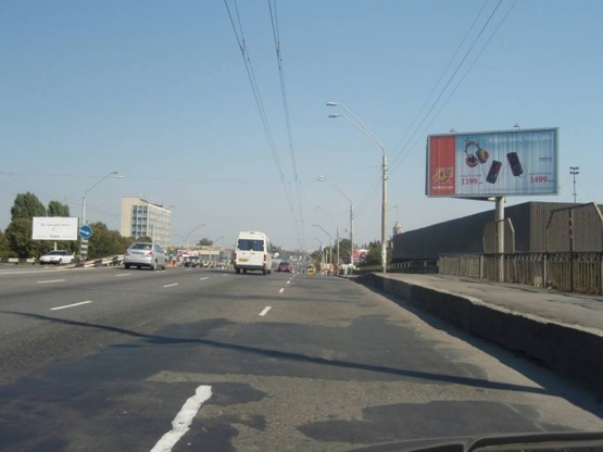 Фото рекламной плоскости по адресу Победы проспект /Экскаваторная