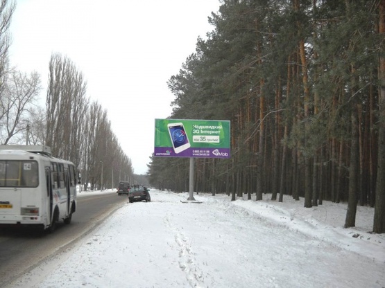 Фото рекламной плоскости по адресу дорога Черкассы-Канев (350м после ул. Карбышева в направлении Черкас)