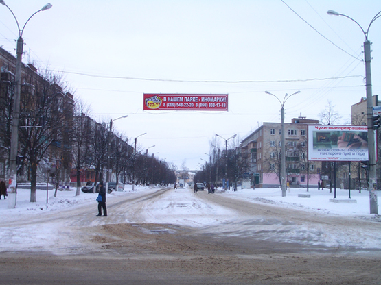 Фото рекламної площини за адресою Перекрёсток Карла Маркса-Коммунистическая