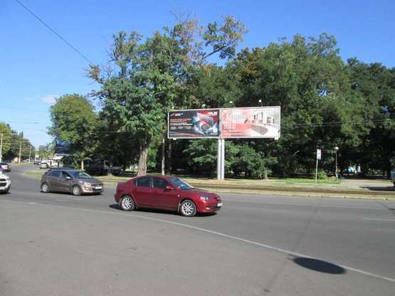 Фото рекламної площини за адресою Фонтанская дорога, 2 (напротив) - парк "Космонавтов" (призма)