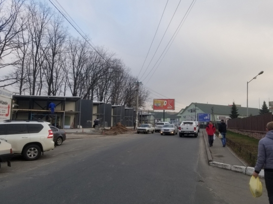 Фото рекламної площини за адресою ул. Б. Окружная, поворот на (ул. Кришталева,6) -"Эпицентр"/БудМайдан/Мебельный Городок