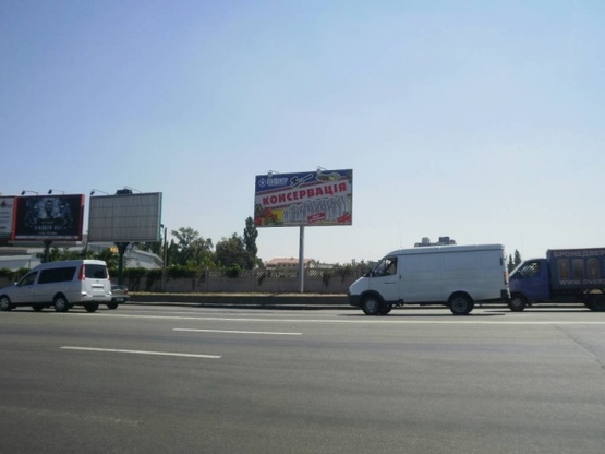 Фото рекламної площини за адресою Броварской проспект, выезд с Освободителей