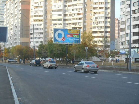 Фото рекламной плоскости по адресу Григоренка пр., 33/44