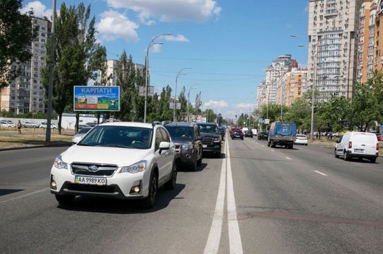 Фото рекламної площини за адресою Пр-т Героев Сталинграда (напротив дома №2). Оболонские ЛИПКИ