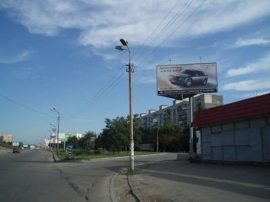 Фото рекламной плоскости по адресу Братиславская, 26