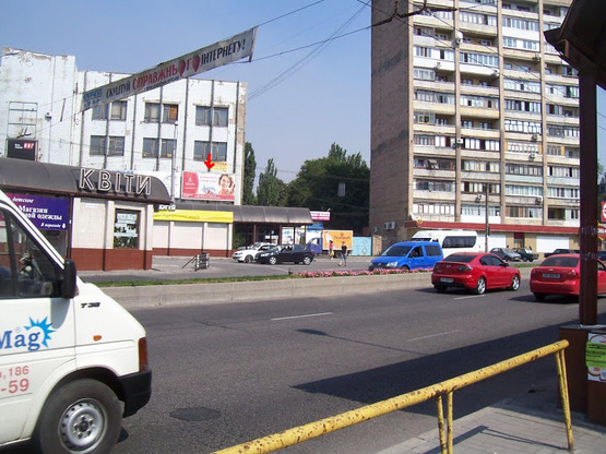 Фото рекламной плоскости по адресу 313_Запорожье_пр.Ленина /пл.Пушкина (ИПК