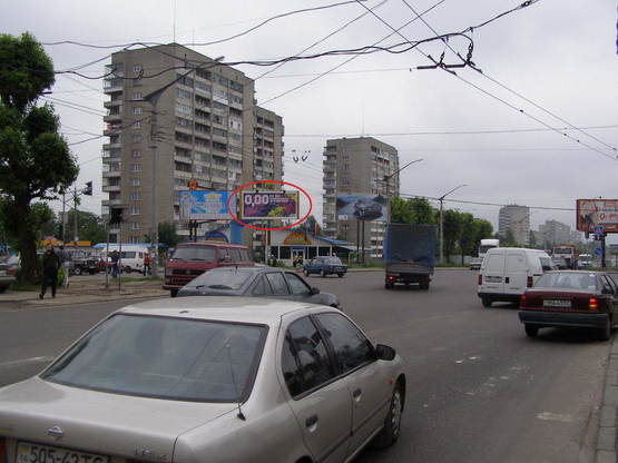 Фото рекламной плоскости по адресу Стрийська - вул. Хуторівка
