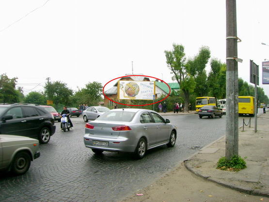 Фото рекламной плоскости по адресу Личаківська - тракт Глинянський