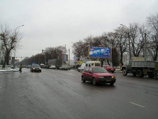 Фото рекламної площини за адресою Липинського - Промислова (в центр А)