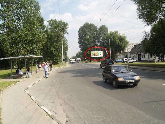 Фото рекламной плоскости по адресу Гетьмана Мазепи, 2 , ТРЦ СПАРТАК