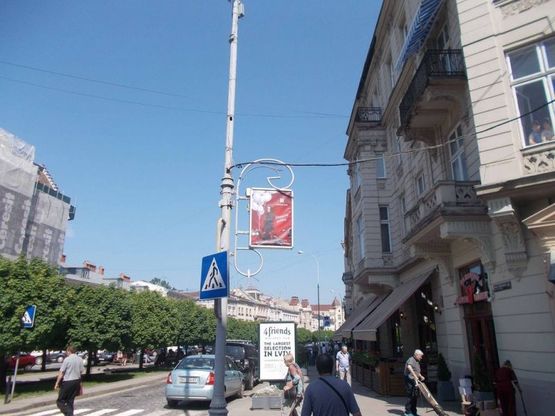 Фото рекламной плоскости по адресу пр. пр.Шевченка