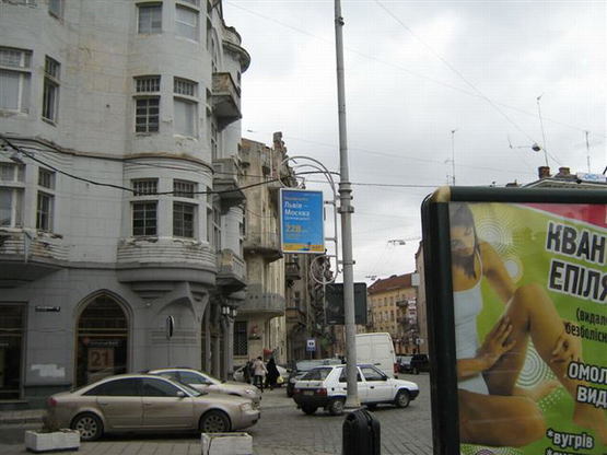 Фото рекламной плоскости по адресу пр. пр.Шевченка