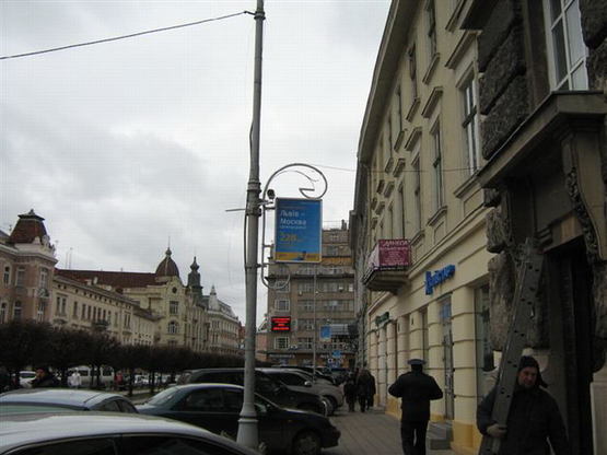 Фото рекламной плоскости по адресу пр. пр.Шевченка