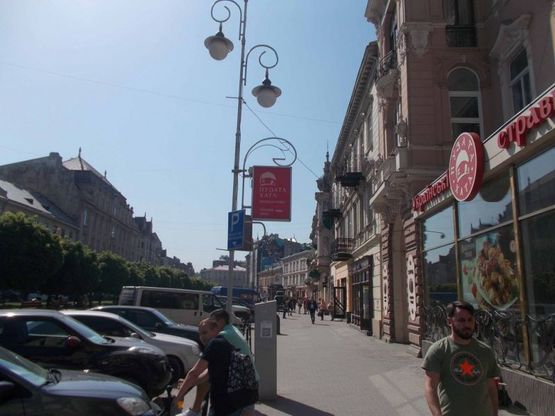 Фото рекламной плоскости по адресу пр. пр.Шевченка