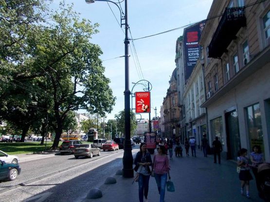 Фото рекламной плоскости по адресу пр. пр.Свободи