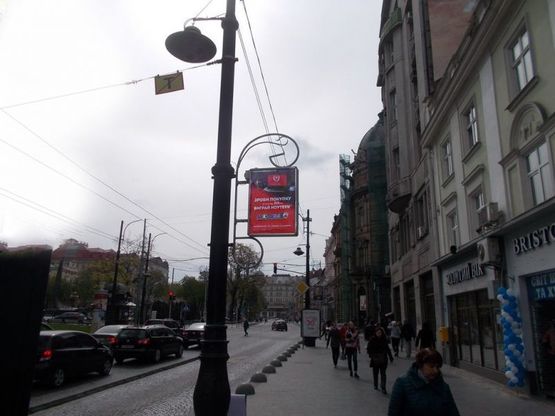 Фото рекламной плоскости по адресу пр. пр.Свободи