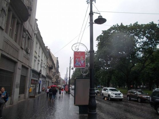 Фото рекламной плоскости по адресу пр. пр.Свободи