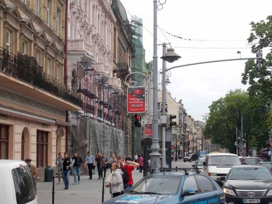 Фото рекламної площини за адресою пр. пр.Свободи