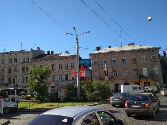 Фото рекламной плоскости по адресу пр. пр.Свободи